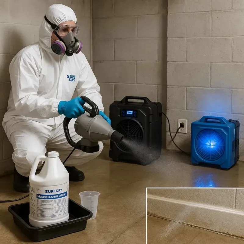 Sanitization and Odor Removal process in Mount Lebanon, PA