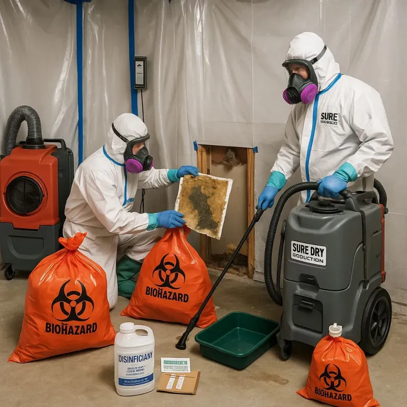 Contaminated Water Handling Protocols process in Mount Lebanon, PA