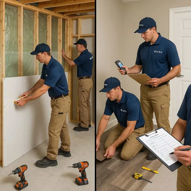 Repairs and Reconstruction process in Mount Lebanon, PA